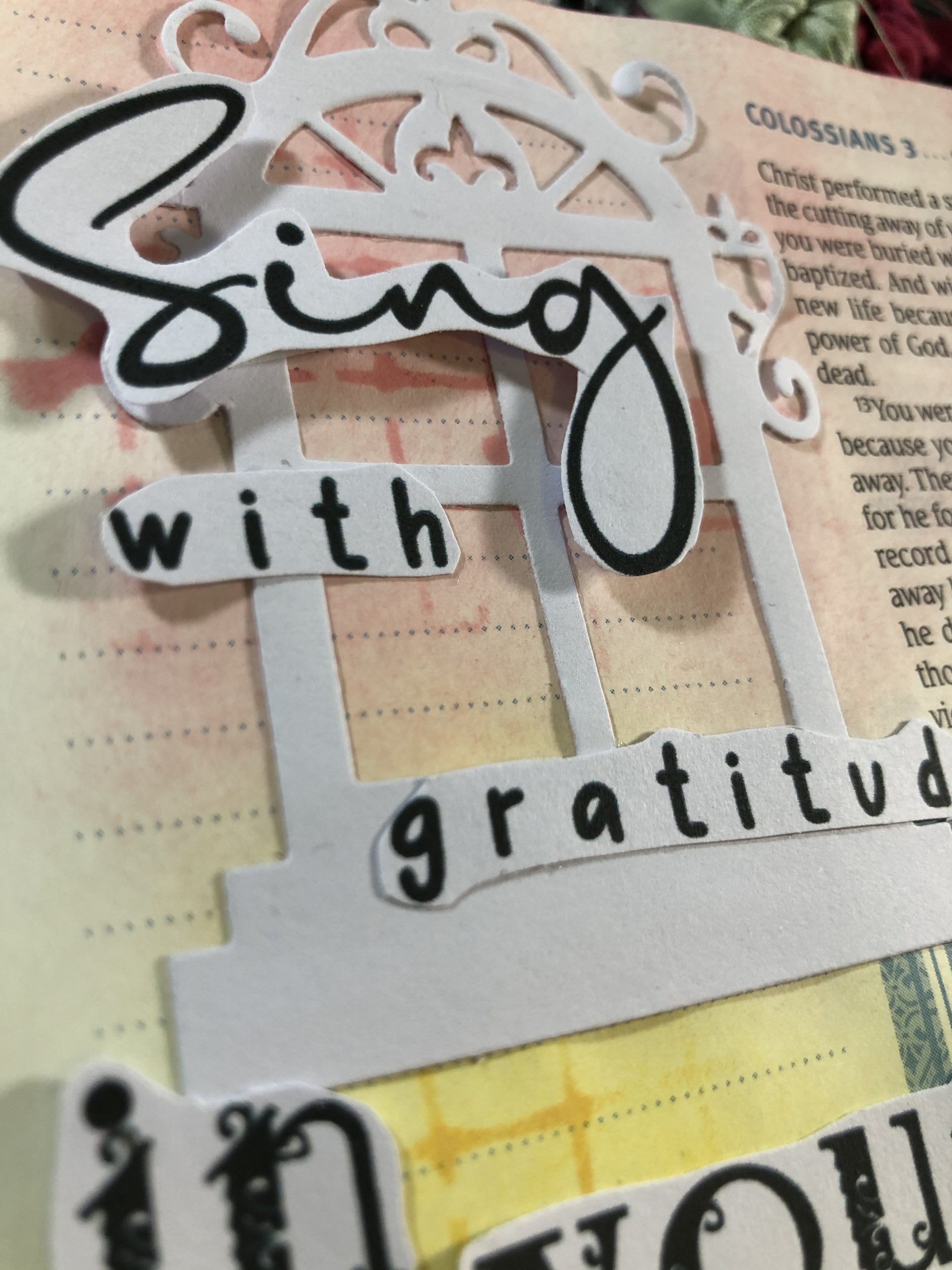 Free Sing with gratitude in your heart