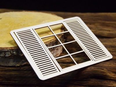 Snip Art - Door Simple Shutters
