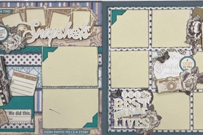 Snapshots Scrapbook kit