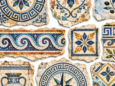 Greek Junk Journal Extra Set